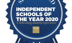 Shortlisted for the Independent Schools of the Year Awards