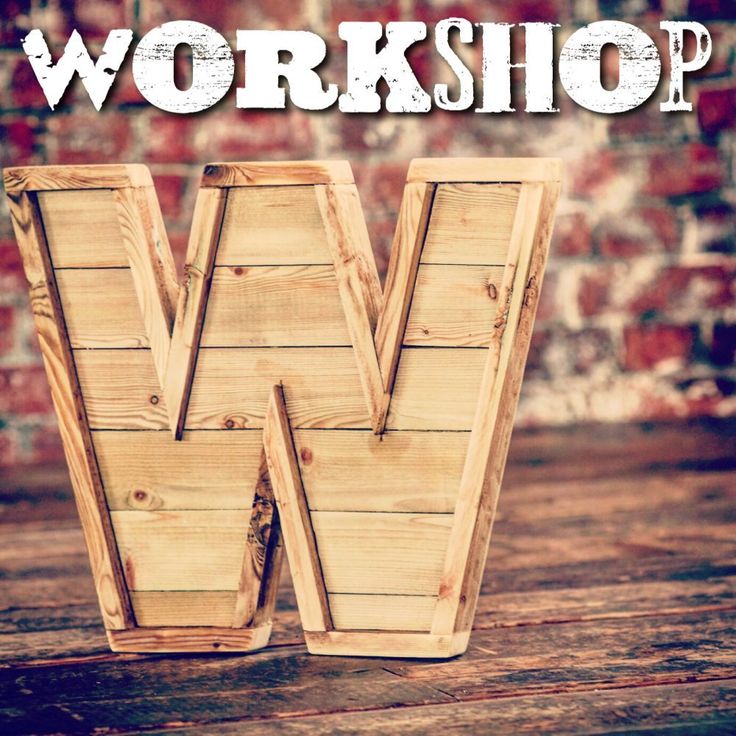 Partnership: Wooden Marquee Letter Making Workshop