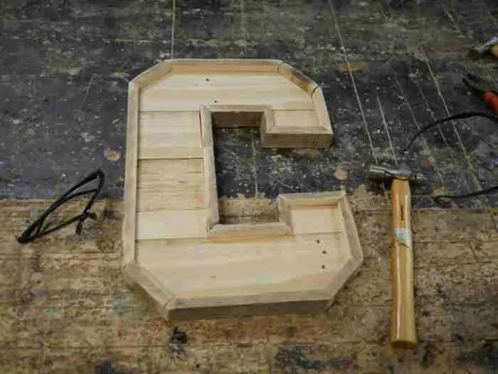 Partnership: Wooden Marquee Letter Making