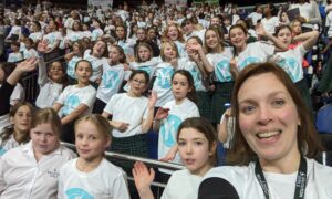 Young Voices Choir Perform at London’s O2