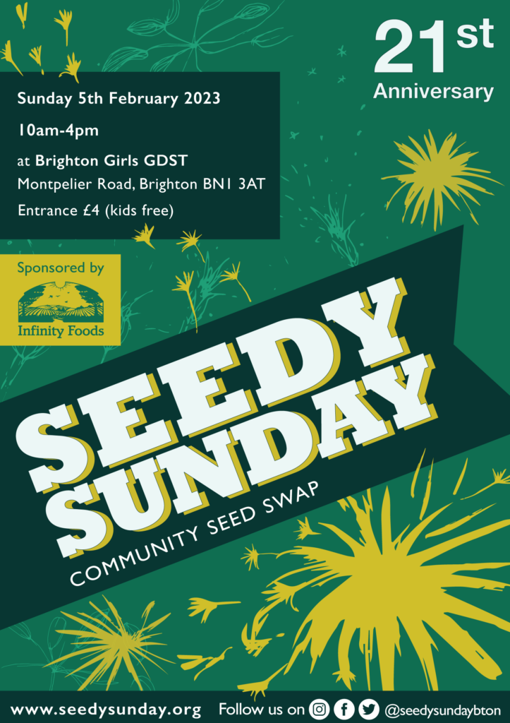 Partnership: Seedy Sunday – Community Seed Swap